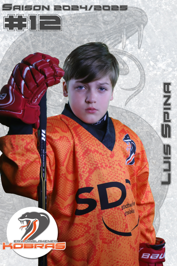 Player Card   2024 25   12   Luis Spina